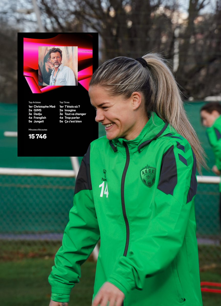 <a href="/BogiFiona/">Fiona Bogi</a> reste fidèle aux classiques 🇫🇷 avec Christophe Maé en pôle position 😁

Le Cricri national règne toujours en maître (au moins dans le classement de notre défenseure) 👑