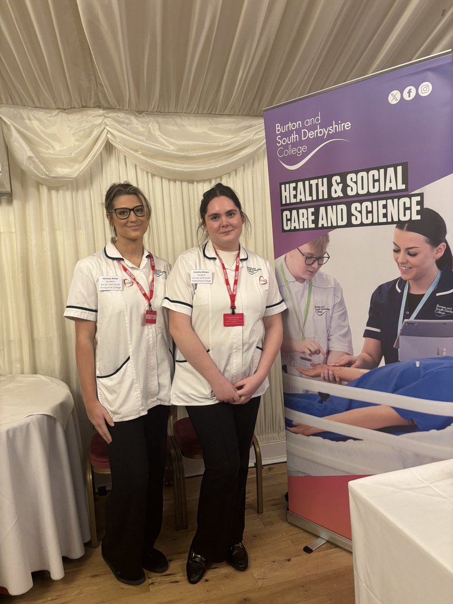 Our wonderful <a href="/BSDCofficial/">BSDC</a> T-Level learners Emilia and Maisie demonstrating their fantastic skills at the House of Lords <a href="/AoC_info/">Association of Colleges (AoC)</a> parliamentary reception.