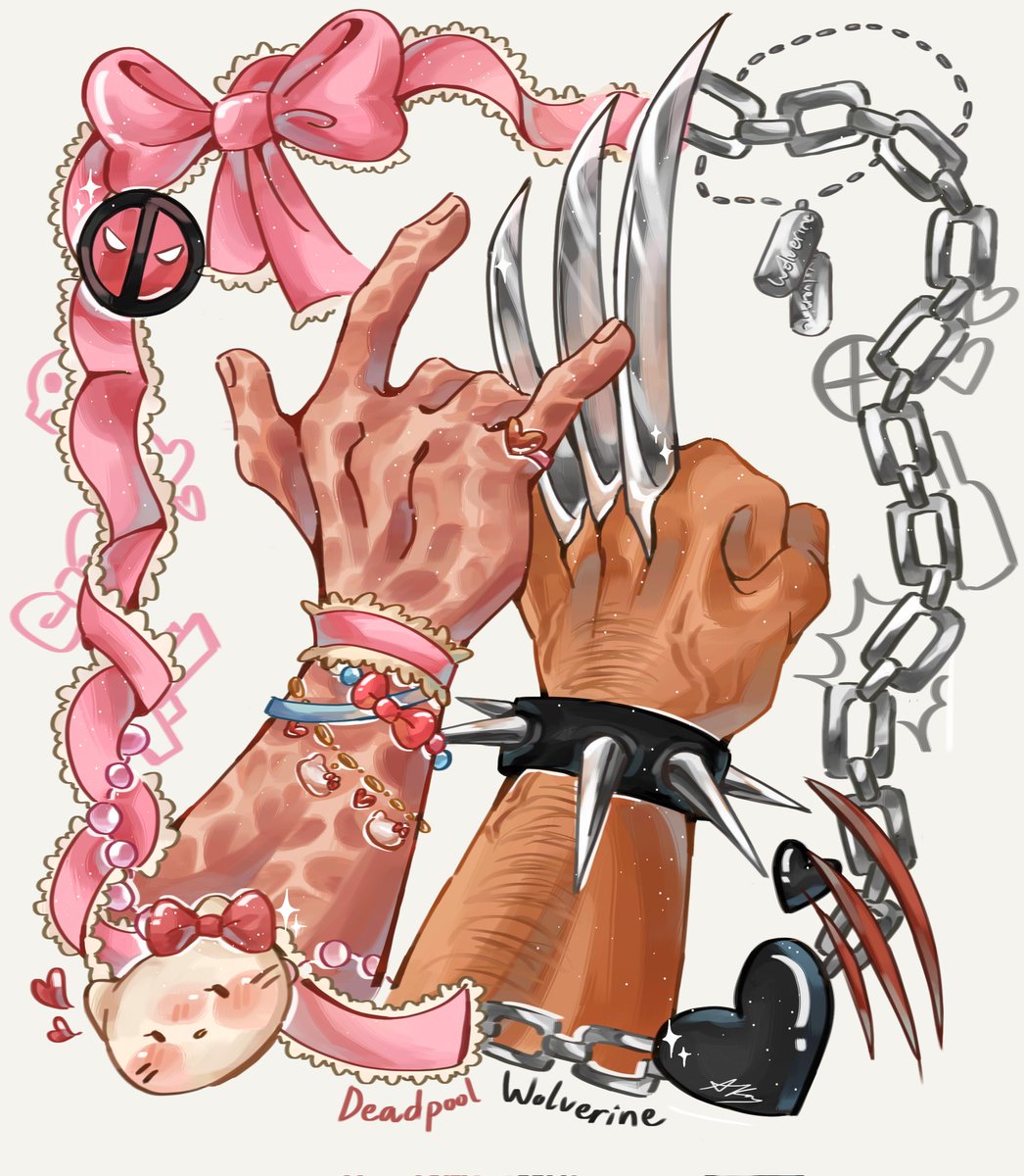🎀⛓️

#DeadpoolAndWolverine 
#poolverine 
#deadclaws