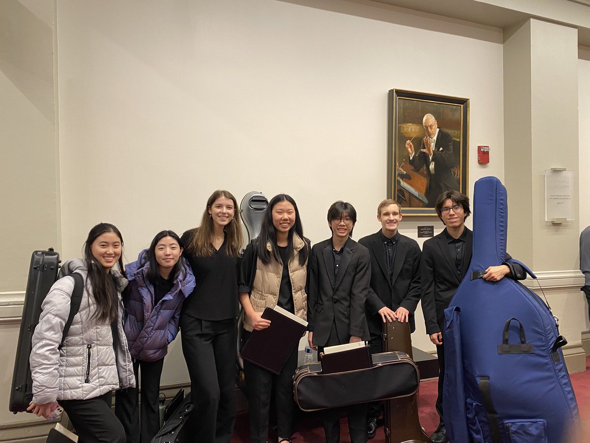 Congratulations to the sycamore musicians who performed at the Cincinnati Symphony Youth Orchestra concert at Music Hall!