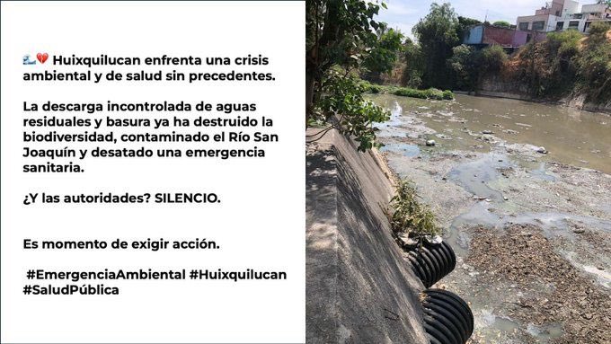 CapulinPresa's tweet photo. Los vecinos de la Herradura, Balcones y Lomas de la Herradura pagamos alrededor de 30 a 20 mil pesos de #predial. Vvivimos oliendo mierda todo el día y toda la noche. ¿Hasta cuándo nos van a dar solución @Claudiashein @conagua_mx @delfinagomeza @RominaCDV ?#alertasanitaria https://t.co/3nH21T1Uop