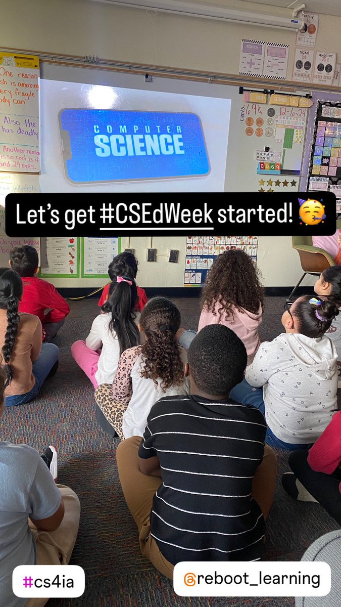 Smartiesn2nd's tweet image. Let’s get this week started! 🥳
#rebootCSEdWeek @Reboot_Learning #cs4ia