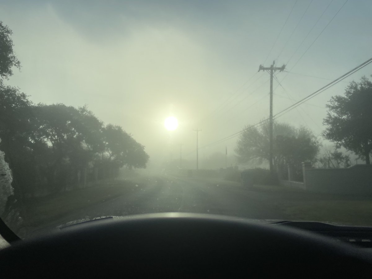 valfinch's tweet photo. The view this morning in the fog. https://t.co/yYptDCuHw3