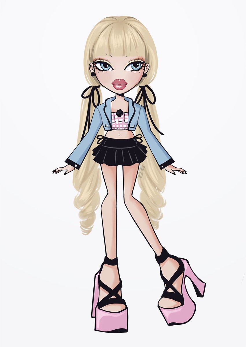 bratz cloe goin' out re-styling idea, image size:851x1200