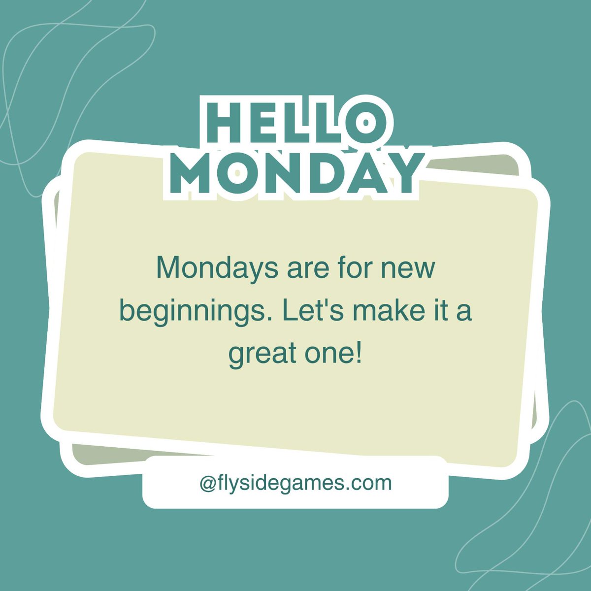 Hello Monday👋