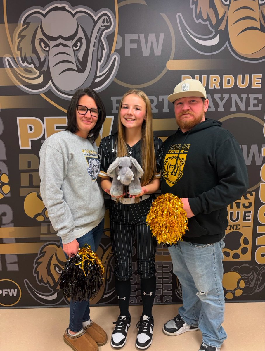 Had an amazing official visit at my future home this weekend. I’m so beyond blessed, go Dons 💛🦣 <a href="/CoachAmberPFW/">Amber Bowman</a> <a href="/cholm7/">Courtney Holm</a> <a href="/MastodonSB/">Purdue Fort Wayne Softball</a>