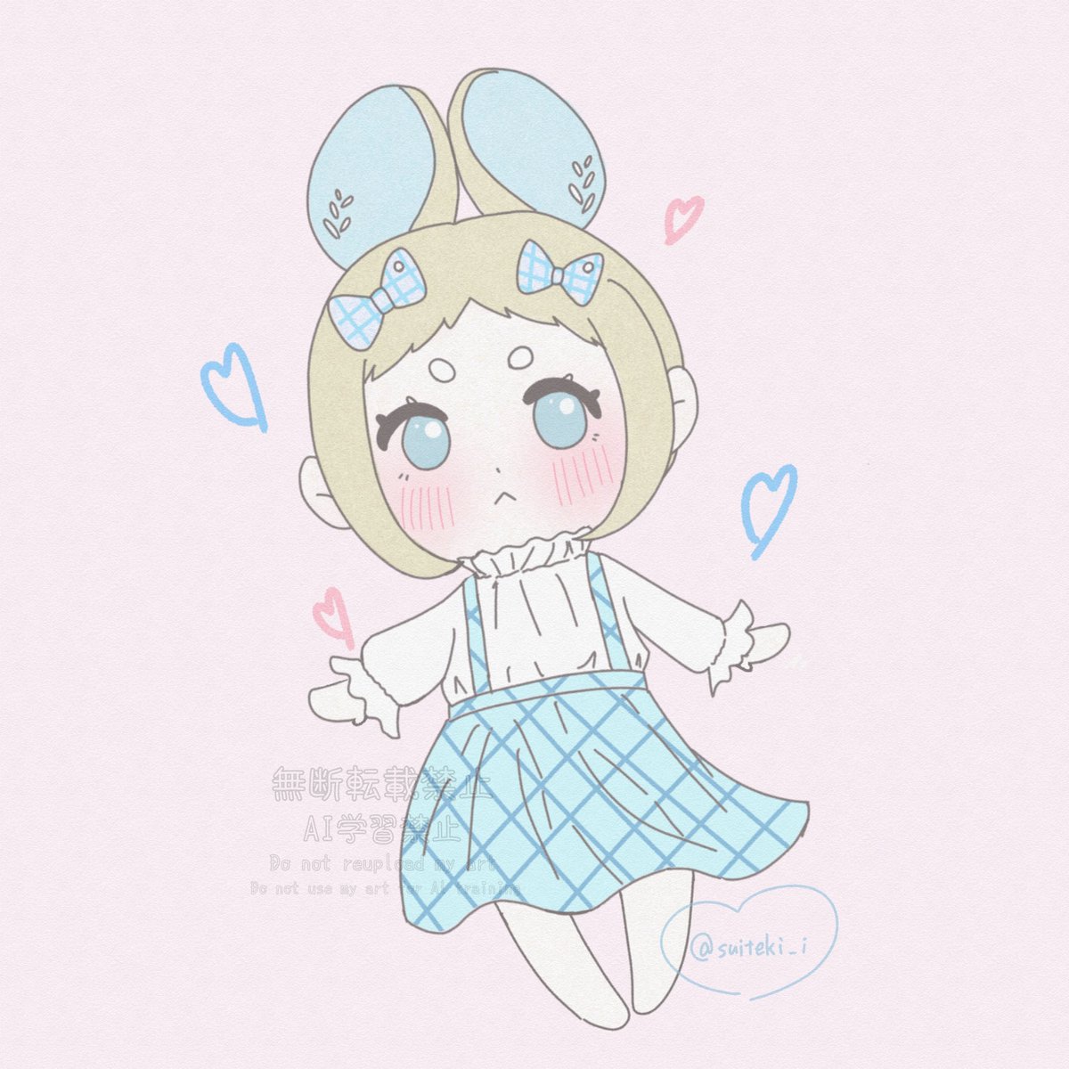 絵を描きたい欲が凄かったので、ブルティポちゃんを描いてみたよ