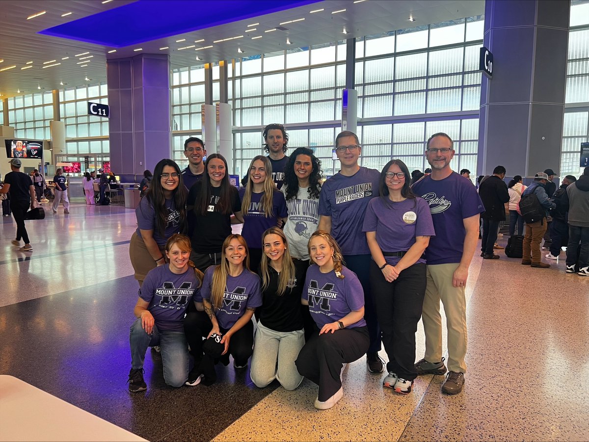 mountunion's tweet photo. This weekend, Raiders in the physician assistant studies program began their travels
to Guatemala, where they'll provide crucial healthcare to remote villages. #ShowUpReady
Best of luck to our PA students on this medical mission trip! https://t.co/Jejiyd81Le