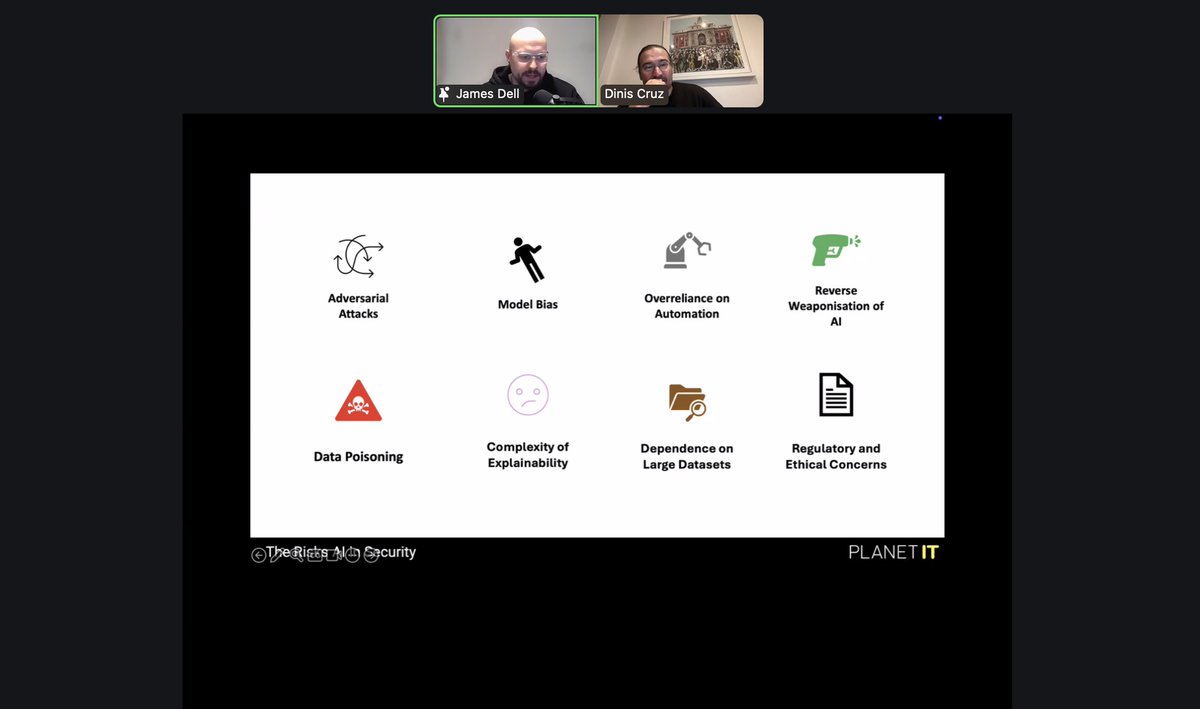 opensecsummit's tweet photo. We are LIVE at Open Security Summit with "Can we trust AI with our Cyber defences?" session with James Dell

Join us LIVE: https://t.co/mewvTsHqqI

#OSS2024 #Cyberdefences #AI #AIgovernance https://t.co/QuH4LRIW98