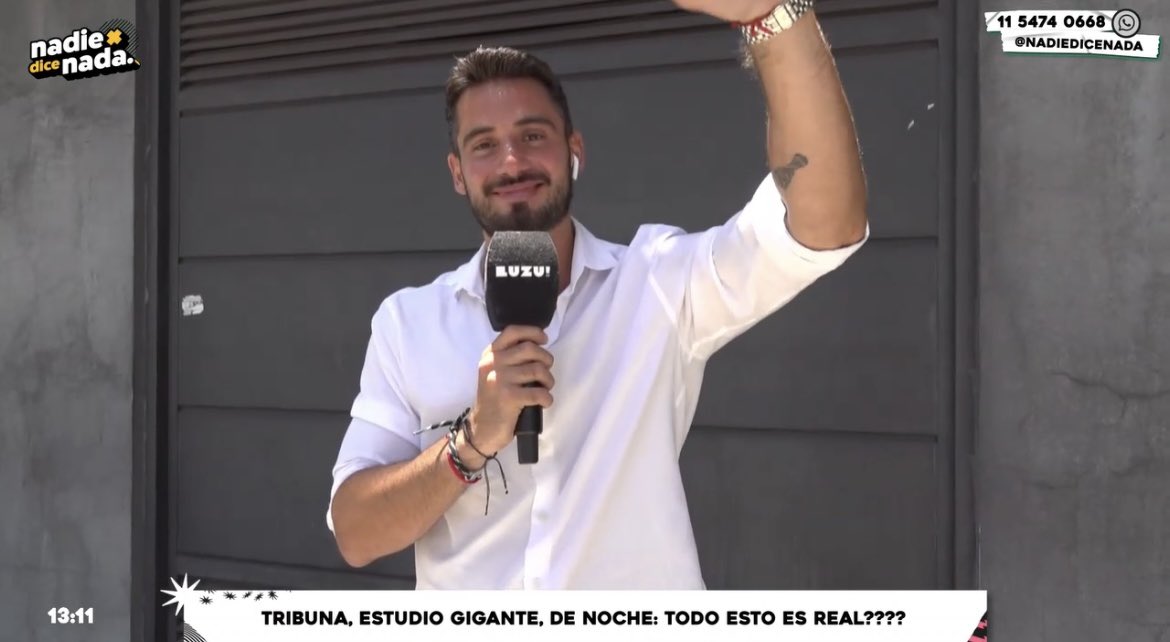 #nadiedicenada Está es la cara de un tipo que la viene peleando desde abajo y con mucho esfuerzo está ahora cumpliendo sus sueños. Te mereces TODO lo lindo Nico Occhiato.