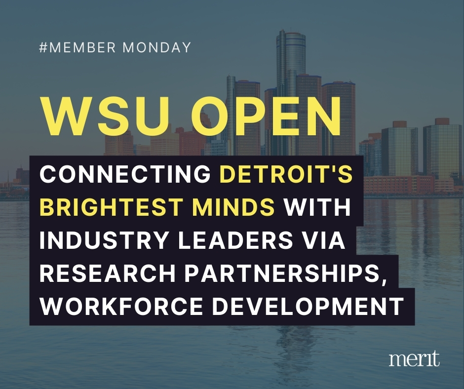 meritnetwork's tweet photo. #MemberMonday: Celebrating Wayne State's innovative spirit! 🌟

@waynestate launches WSU OPEN with @MichiganCentral to build mobility career pathways and drive innovation in Detroit.

Read more here: https://t.co/NbBQsNd1Tg

#GoWarriors #Innovation #Detroit #HigherEd #MItech https://t.co/it92v5qbkJ