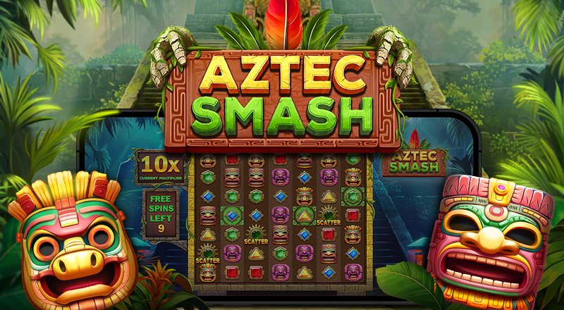 spinaspincom's tweet photo. 🔥Aztec Smash by @PragmaticPlay  is here! Experience a 7x7 cluster slot with tumbling wins, very high volatility, and up to 9,000x your stake! 💰
🎮 Dive into the thrill now on Spinaspin!
Full Review: https://t.co/23c11j002n
#Slots #Casino #AztecSmash #pragmaticplay https://t.co/JY1HG1Io9n