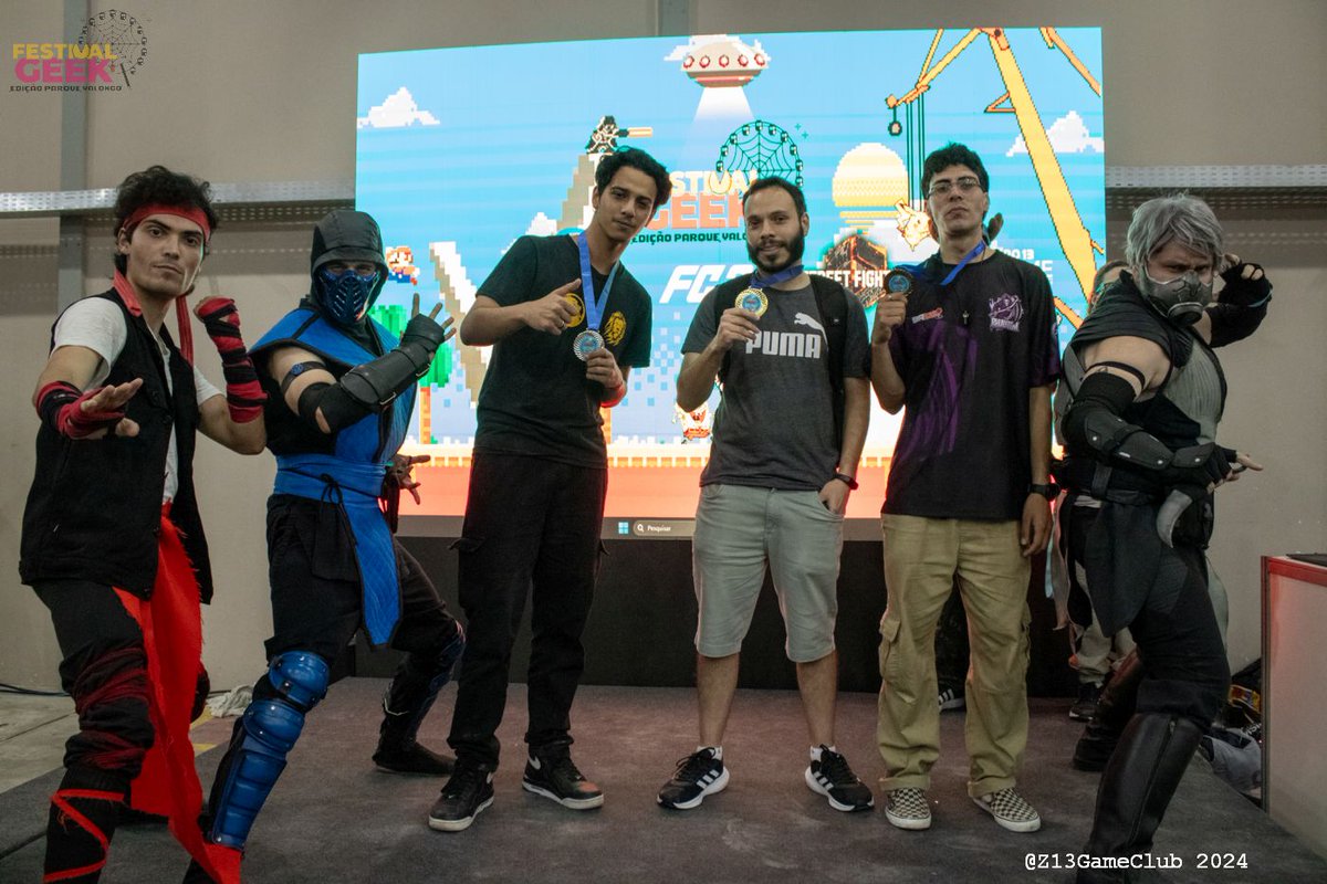 Z13GameClub's tweet photo. Liberado as fotos do Torneio de Mortal Kombat 1 no Festival Geek Edição Parque Valongo.
Link https://t.co/rGl5ZvDtRX
✅Siga, Curta e Compartilhe!
X: @Z13GameClub, @festivalgeeksts
Twitch: Z13GameClub
#games #cosplay #compartilhe #fgcsantos #streetfighter #mortalkombat #EAFC25 #JustDance #eSports