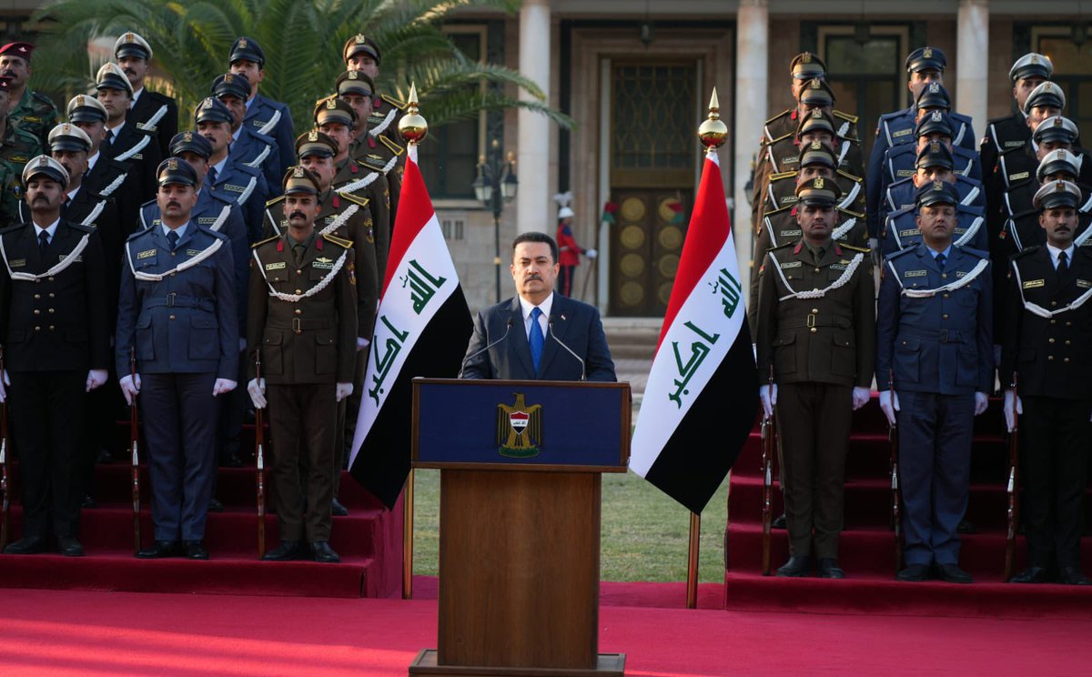 IraqiPMO's tweet photo. أبرز ما جاء في كلمة القائد العام للقوات المسلحة، رئيس مجلس الوزراء السيد محمد شياع السوداني بمناسبة الذكرى السابعة للنصر على عصابات داعش الإرهابية : 

🔷المرجعية العليا أسندت النصر بفتواها المباركة.

🔷 نوجه بمواصلة التصدّي للأفكار الدخيلة، وكلِّ ما يهدمُ قيمَنا الاجتماعيةَ والثقافية، المستندةَ الى عقيدتنا الإسلامية والإنسانيةِ المتسامحة.

🔷 نشدد على معالجة كلّ الثغرات التي مكّنت الإرهاب من التسلل، وفتحت له نافذةَ الإيهامِ والكذب وتجنيد المجرمين.

🔷 مضينا في إسنادِ وبسط قوة القانون، وتحقيق العدالة، وإعمارِ المناطق المحررة، ودعم أهلها، واستعادة كل سكانها إلى أرضهم.

🔷 انتصار العراقيين على داعش تأكيدٌ لأهمية وحدة صفوف شعبنا، ومدن العراق صارت ورشةً للإعمار والتقدّم.

🔷 يجب الحذر من خطر الدعوات المشبوهة، والادعاءات التي تنطوي على أمراض فكرية.

🔷 نحذّر من مغبّة تغذية الصراعات التي تنتجُ المزيد من الخراب، وبؤر التطرّف وأسباب الحروب.

🔷 نتابع الأحداث في سوريا، وعلى دول المنطقة والعالم، التحلي بالمسؤولية في الحفاظِ على أمن سوريا وسيادتها، وسلامة شعبها.

 🔷 يجب ترك الخيار للشعب السوري واحترام إرادته، بجانب المسؤولية الدوليةِ في حفظ وحدة الأراضي السورية، وحماية التنوّع والتعدد الإثني والديني للسوريين.

🔷 انتصارنا على الإرهاب يفرض على دول المنطقة والعالم التبصّر في نتائج تجاهل حراك التطرّف والإرهاب أينما ظهر.