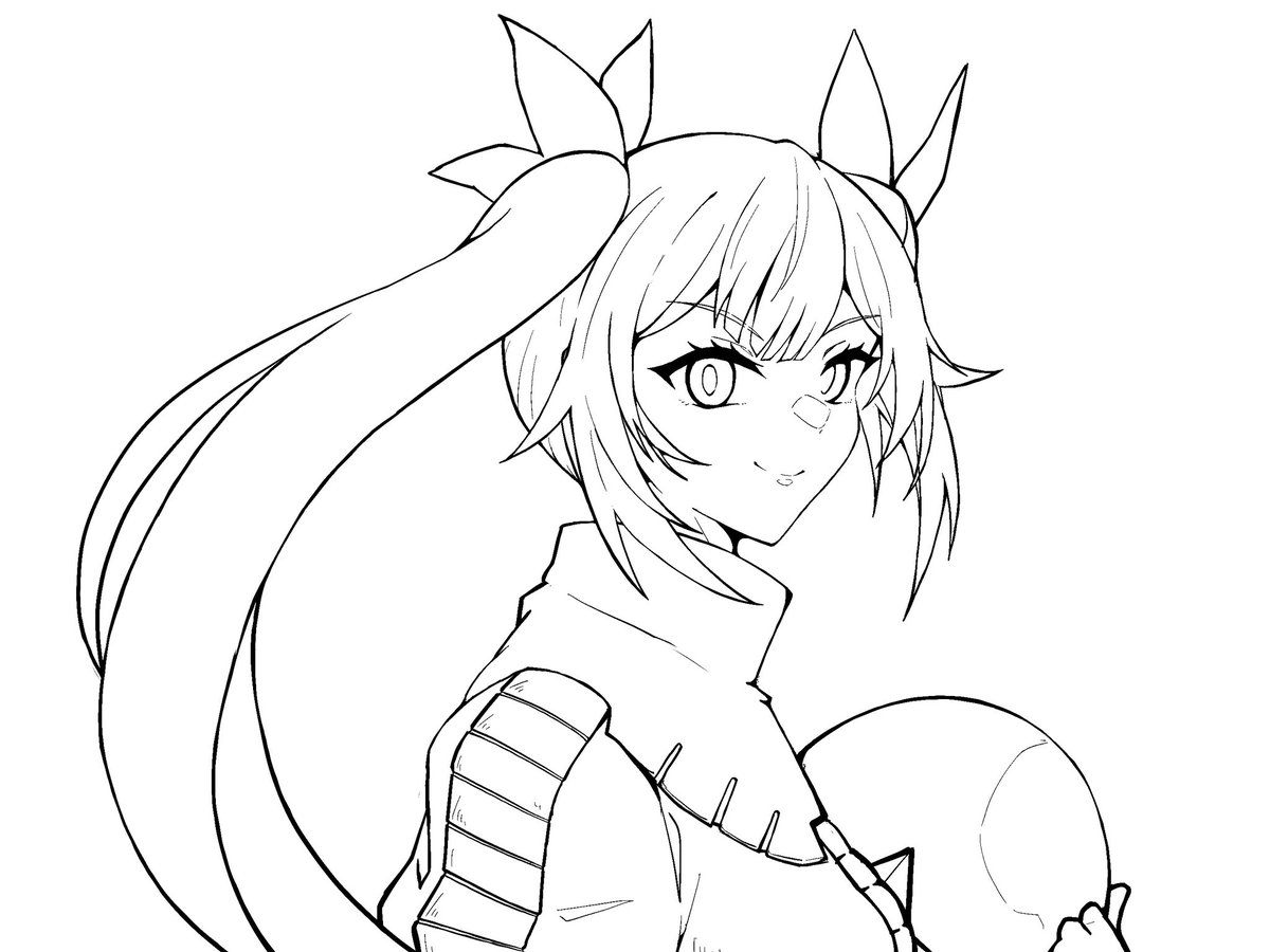 ガンダム歌枠リベンジ待ってるぜ!という、ただガンダム歌枠が嬉しいだけのやつ。
仕上げは後日! 