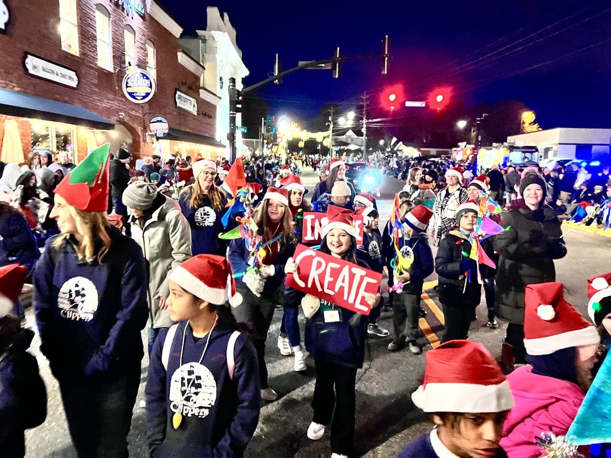 Ms. Barlow (@oceartroom) on Twitter photo 💚💙❤️Oh what fun this weekend was to be in the <a href="/townofapex/">Apex, NC</a> Christmas Parade representing Art Club & <a href="/OliveChapelElem/">Olive Chapel Elementary School</a> 🎉⭐️🎅🏽🎄 <a href="/OcePta/">Olive Chapel Elementary PTA</a> <a href="/ErinKelleyMay/">Erin May at OCE</a> <a href="/jmboyer/">Jared Boyer</a> <a href="/AshleyPCharles/">Ashley Purgason Charles</a> <a href="/MayorJacques/">MayorJacquesGilbert</a> <a href="/ApexPSF/">Apex Public School Foundation</a> <a href="/WCPSS_Arts/">WCPSS Arts Education</a> <a href="/WCPSS/">Wake County Public School System</a> <a href="/NCArtEdA/">NCAEA</a> #apexchristmasparade #happyholidays #apexnc #PARADE🎊 💚💙❤️Oh what fun this weekend was to be in the <a href="/townofapex/">Apex, NC</a> Christmas Parade representing Art Club & <a href="/OliveChapelElem/">Olive Chapel Elementary School</a> 🎉⭐️🎅🏽🎄 <a href="/OcePta/">Olive Chapel Elementary PTA</a> <a href="/ErinKelleyMay/">Erin May at OCE</a> <a href="/jmboyer/">Jared Boyer</a> <a href="/AshleyPCharles/">Ashley Purgason Charles</a> <a href="/MayorJacques/">MayorJacquesGilbert</a> <a href="/ApexPSF/">Apex Public School Foundation</a> <a href="/WCPSS_Arts/">WCPSS Arts Education</a> <a href="/WCPSS/">Wake County Public School System</a> <a href="/NCArtEdA/">NCAEA</a> #apexchristmasparade #happyholidays #apexnc #PARADE🎊