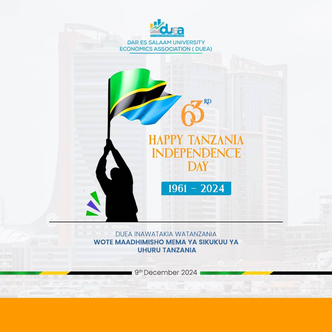 Freedom is the seed we planted; unity and development are the fruits we must nurture. Happy Independence Day, Tanzania!