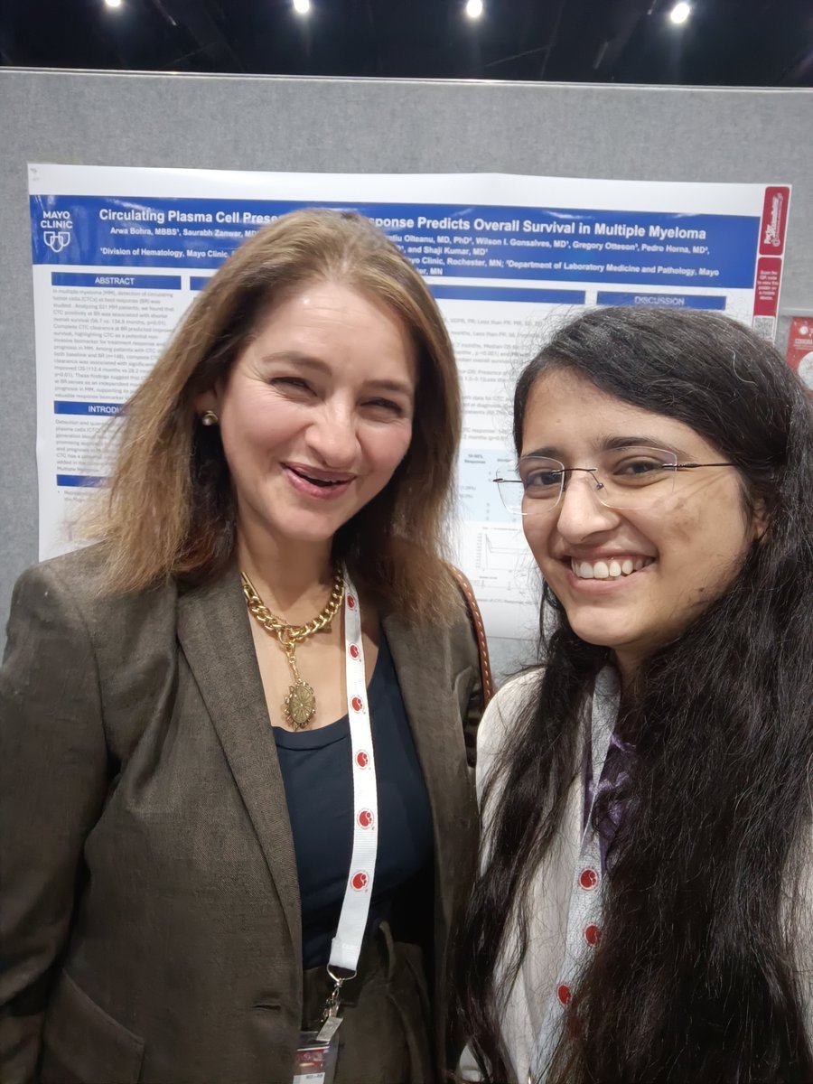 Arwa Bohra (she/her) (@dr_arewah_bohra) on Twitter photo Surreal to have met my inspiration for choosing hematology, <a href="/NoopurRajeMD/">Noopur Raje</a>. Honored to discuss and receive feedback on our work on Circulating Plasma Cells. Grateful for the opportunity to share at #ASH24! #mmsm Surreal to have met my inspiration for choosing hematology, <a href="/NoopurRajeMD/">Noopur Raje</a>. Honored to discuss and receive feedback on our work on Circulating Plasma Cells. Grateful for the opportunity to share at #ASH24! #mmsm