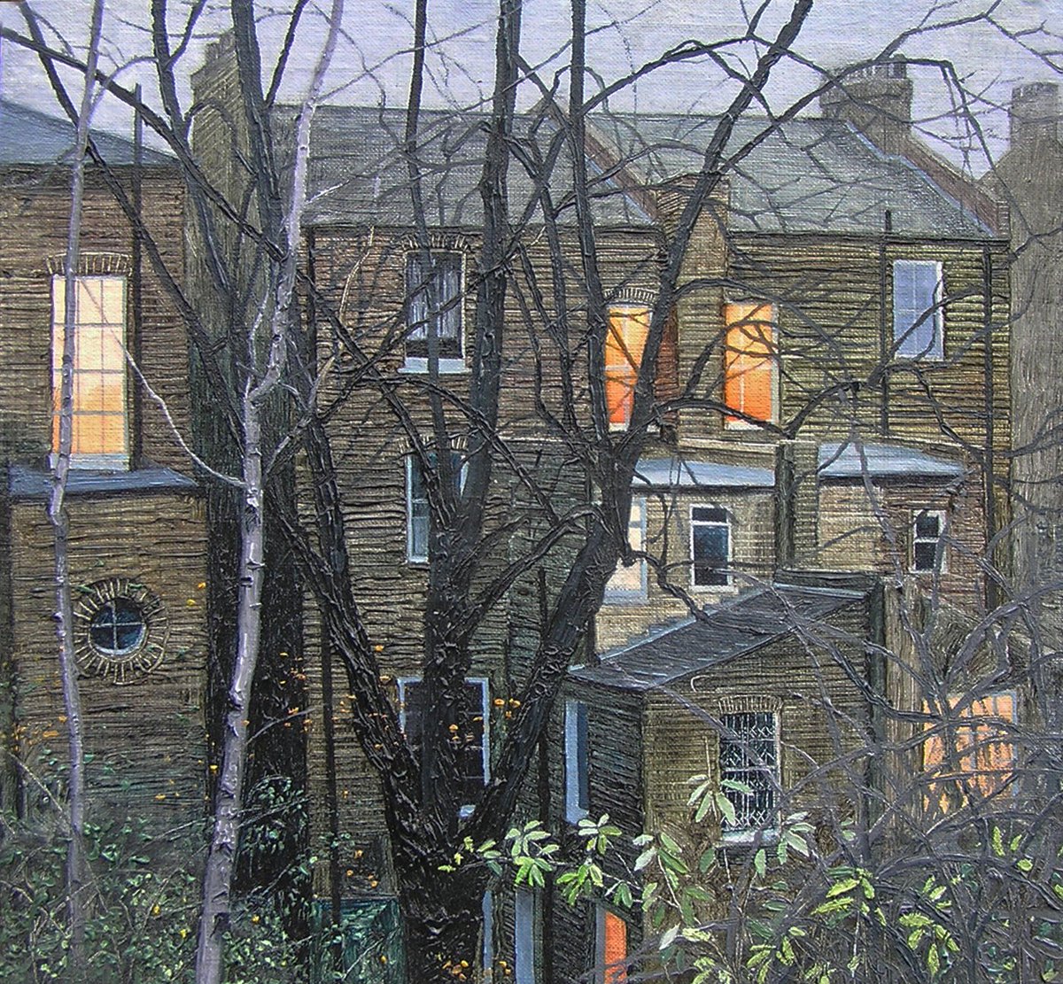 PaintingsLondon's tweet photo. 'Winter Dusk in London' (2013) by Nessie Ramm
https://t.co/pnnHsgvYGk https://t.co/xAHO9r1y3n