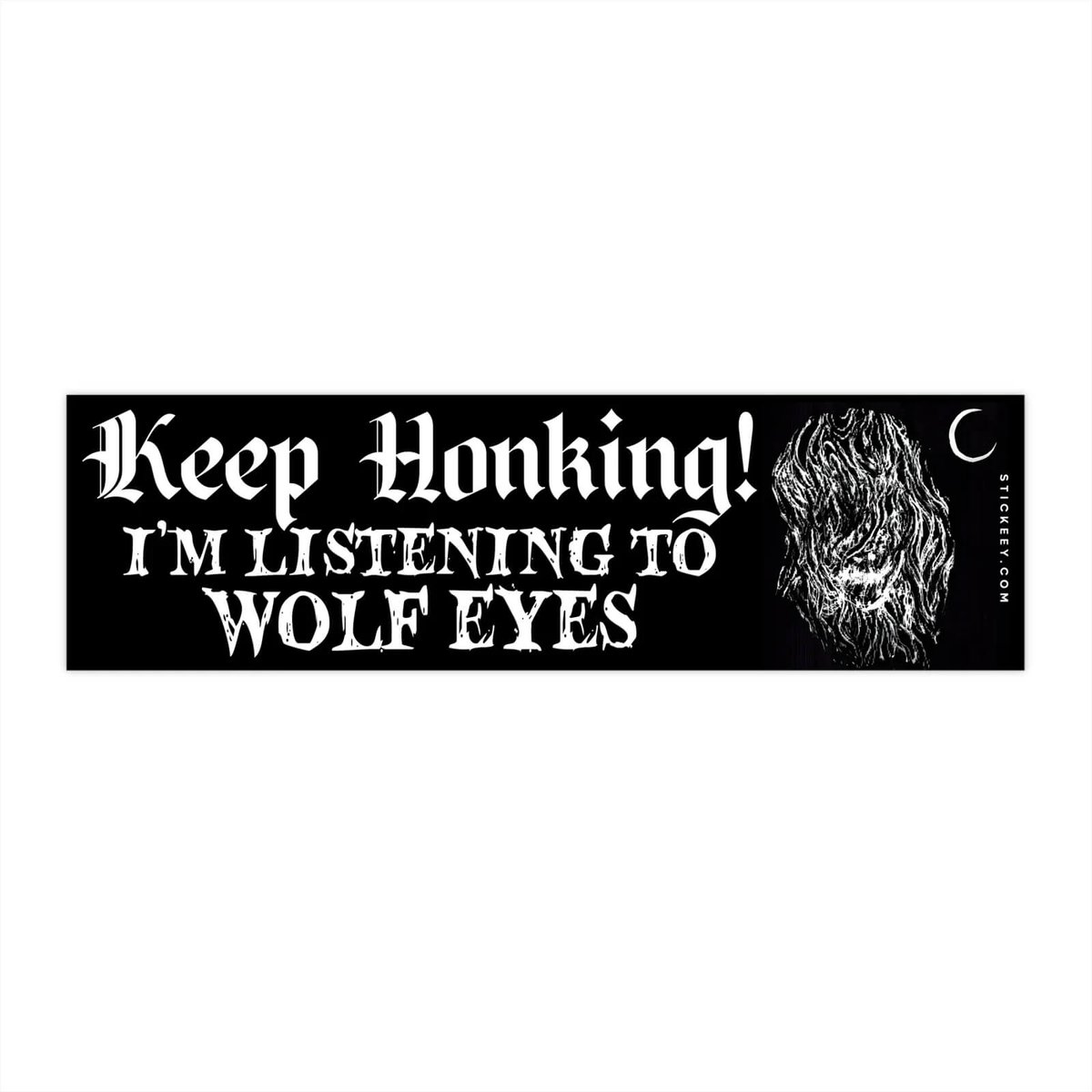 Keep Honking I’m Listening To Wolf Eyes Bumper sticker
⚡️ Order now at stickeey.com/product/keep-h…   and rep your love for Wolf Eyes!
.
.
#WolfEyes #ExperimentalMusic #BumperStickers #Stickeey #NoiseMusic #CustomStickers #VinylStickers #CarAccessories #MusicLovers #TrendingNow #dread