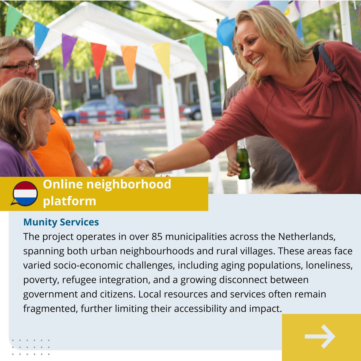 AEIDL's tweet photo. 🌟 Discover #CLSI Inspiring Practices!
Explore how @mijnbuurtje strengthens communities in 85+ Dutch 🇳🇱 areas, tackling aging, loneliness, poverty & more 👉👀 https://t.co/aadQeApP4W
🗓️ Join us on 12 Dec
👉 Last chance: https://t.co/MqpAicuICw
#SocialInnovation #CommunityLed https://t.co/Ubm4e3OVdL