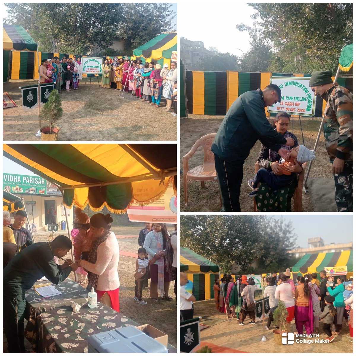 UBArea_IA's tweet photo. #IndianArmy
#PUPSA
Meerut Military Station led a successful pulse polio drive on #NationalImmunizationDay, ensuring 1636 children receive life-saving vaccines. Building a healthier tomorrow. #PolioFreeIndia #HealthForAll #ImmunizationDay
@suryacommmand
@adgpi
@ProDefLko https://t.co/TpZU7hviXI