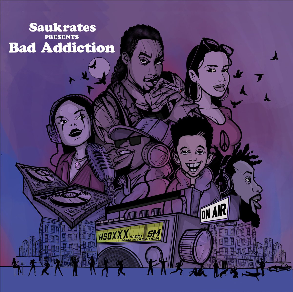 BiggSoxx's tweet photo. The “Bad Addiction” album just dropped.. Another opportunity to rock with my folks of past/present/future and beyond!! Have a ball and pls enjoy responsibly, we’ll be here for a while🖖🏿🖖🏾🖖🏽🖖🏼🖖🏻🖖

https://t.co/MMjRBP2PpH https://t.co/kCz9CXHlxd