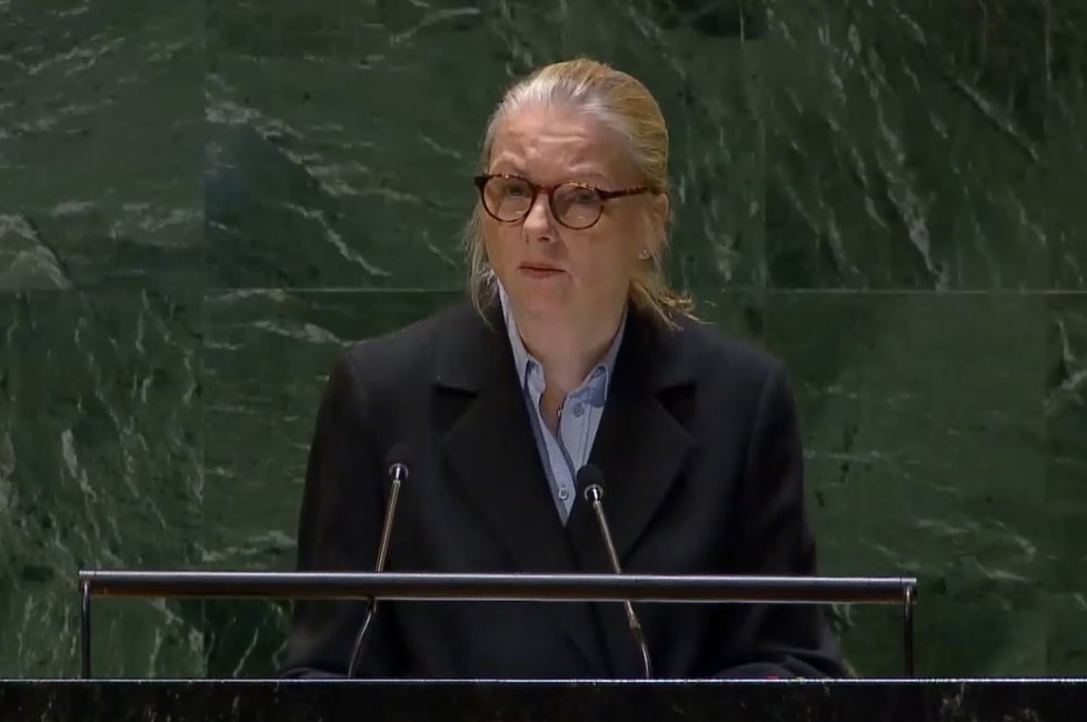 🌍 305 million people will need urgent help in 2025.

Today, Sweden presented the Humanitarian Omnibus Resolution at the UN to strengthen global aid efforts, protect workers &amp; demand action to save lives.

🇸🇪 is proud to have facilitated this resolution annually since 1991.