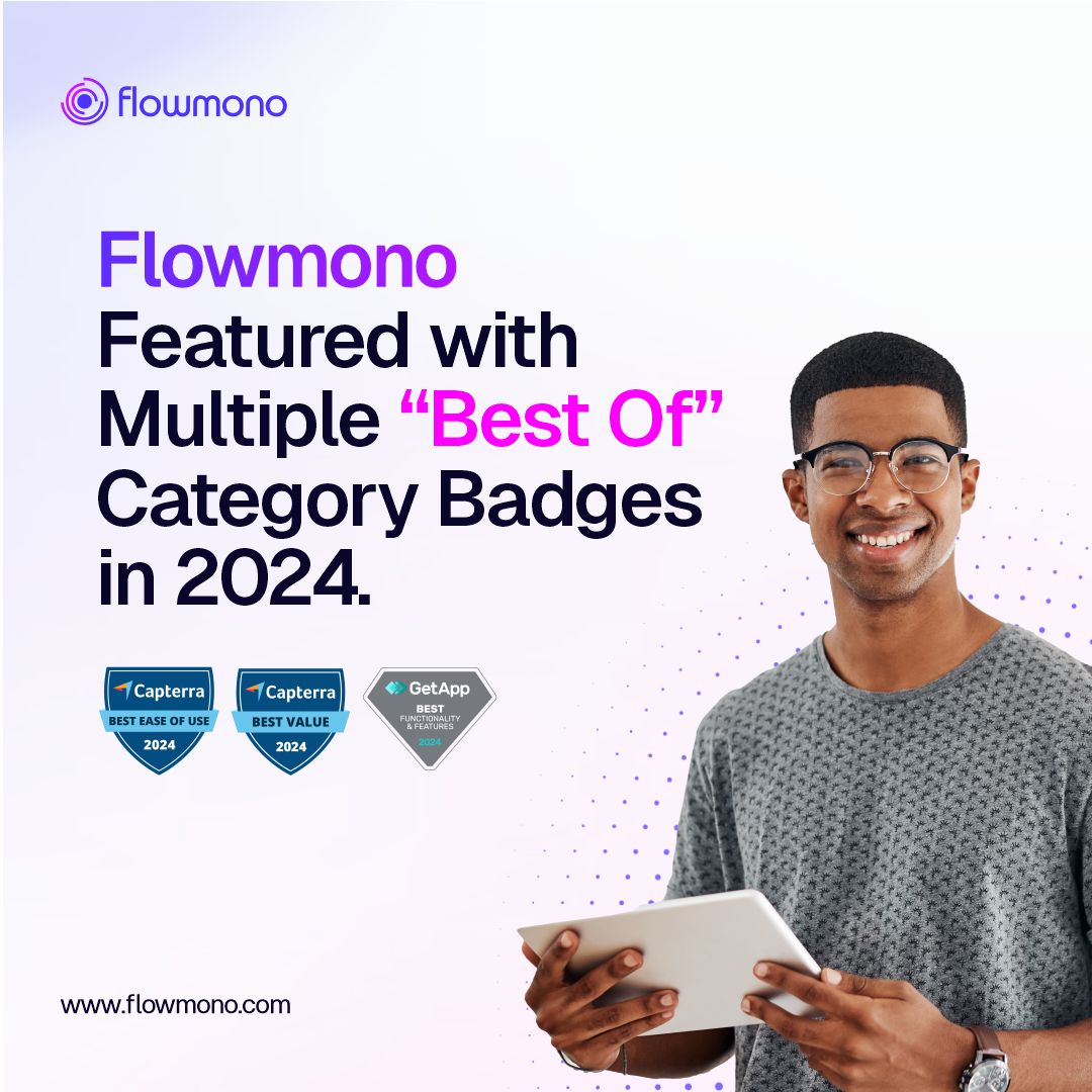 Flowmonoinc's tweet photo. Flowmono is making waves!🌊
We're thrilled to announce that we've been recognized with multiple "Best Of" awards from @Capterra and @GetApp.
Read the full blog here:
https://t.co/nfTAB22J2x
#Flowmono #DocumentManagement #Workflow #eSignatures #gartner #capterra #getapp https://t.co/DPSdsLtbc6
