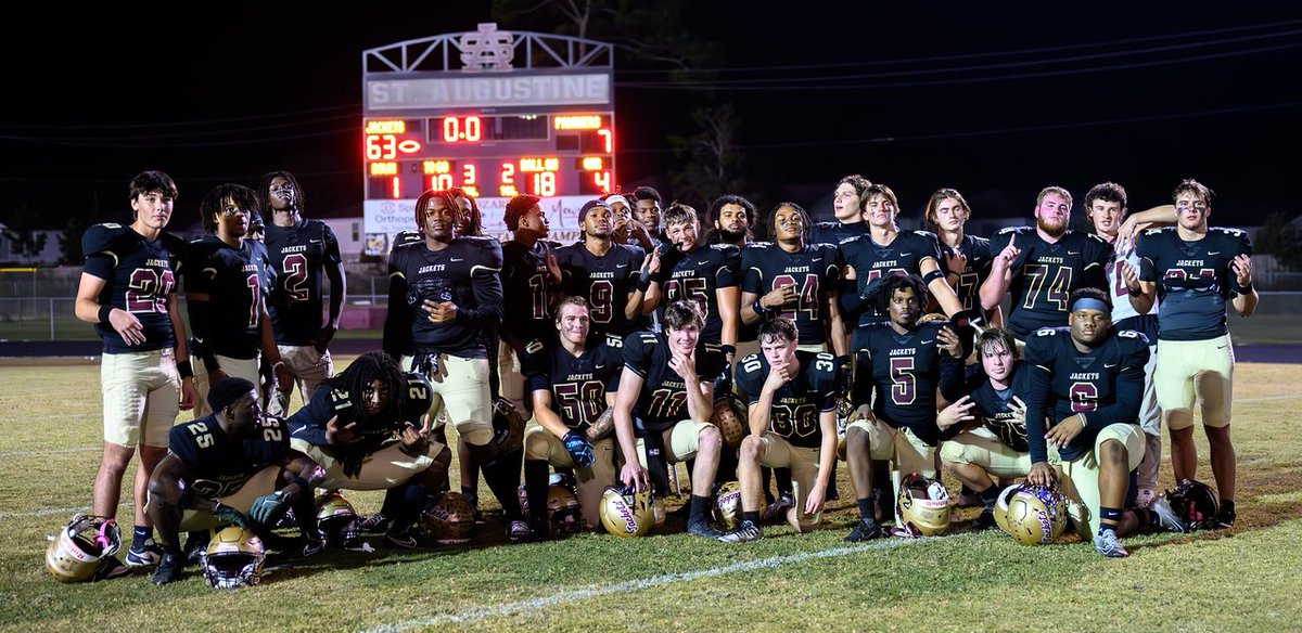 With Friday’s season ending loss to American Heritage, the Jackets end 2024 at 11-2. What a run the past two seasons for the class of 2025. 24-3 record, back to back regional championships, and came within 2 seconds of a state title in 2023. Job well done, men! #ONE