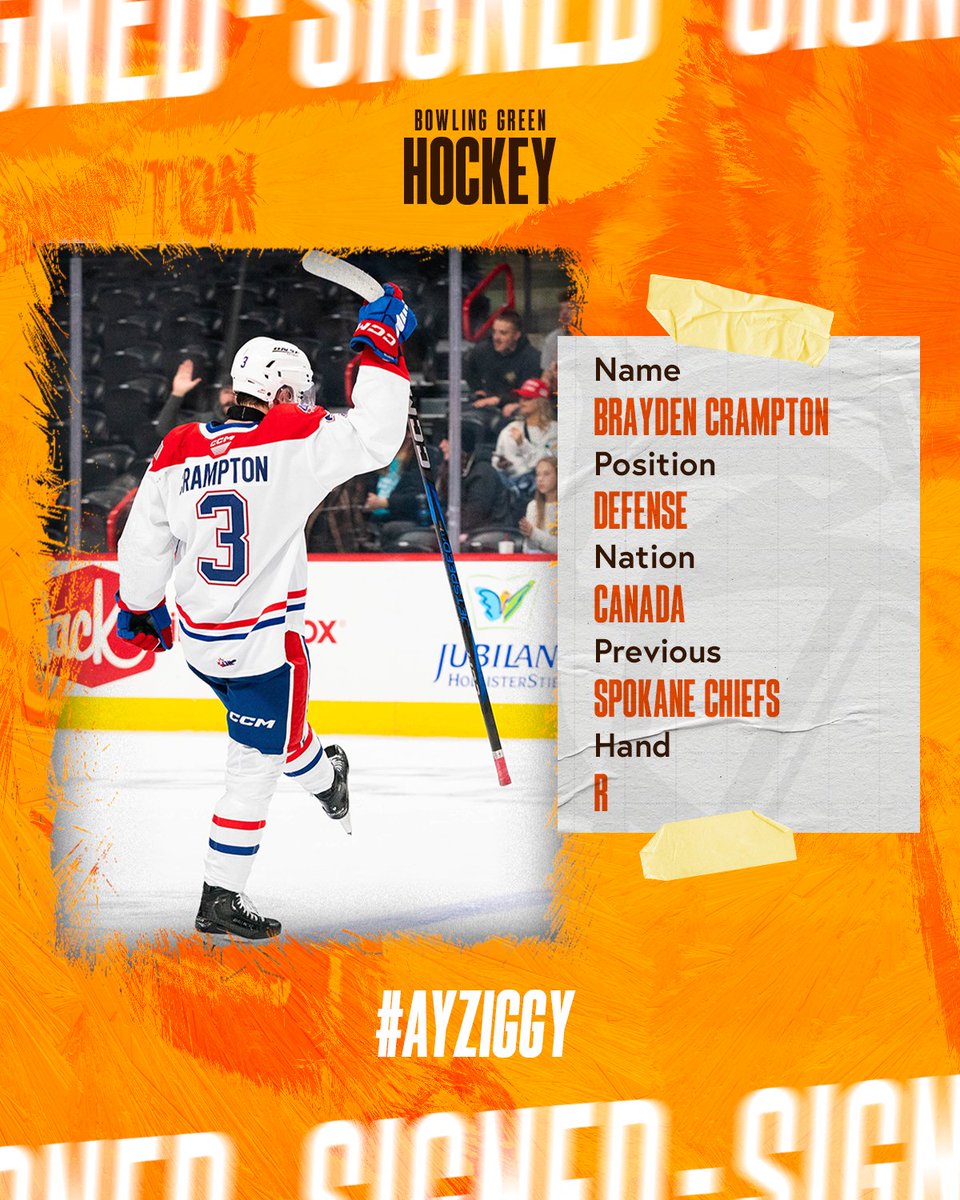 BGSUHKY's tweet photo. Welcome to the Falcon Family, Brayden!

• November Ironworker of the Month
• Second among all Western Hockey League defensemen in points for November
• Spokane’s 15th-highest-scoring defenseman of all time, with 16G, 92A, 108P

@CCHAHockey | @TheWHL | @spokanechiefs | #AyZiggy https://t.co/tm5ESNPJSl
