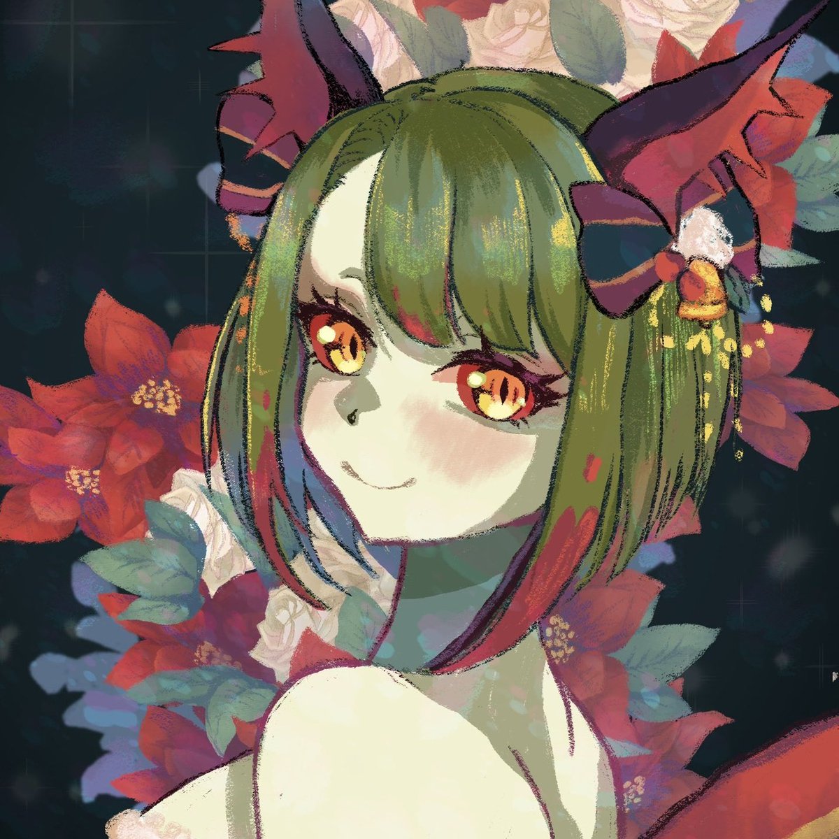 MillieMizuame's tweet photo. Im Santa's cutest little helper!🔔🎀
#millustration https://t.co/i1vW3U2xdZ