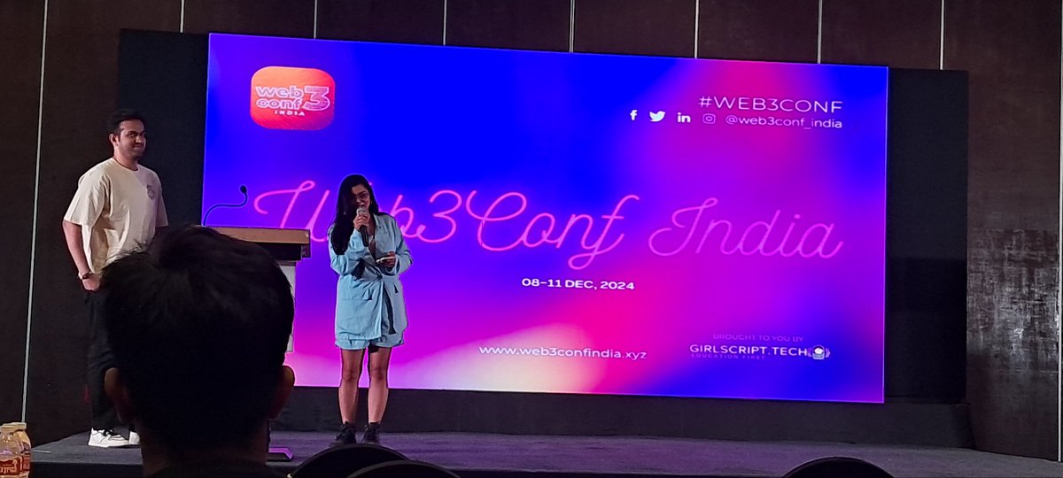 abhinavraj99x's tweet photo. At web3 Conference 2024 goa edition. A great experience with founders &amp; developers 
Thanks @web3conf_india
#web3conf #web3confindia #blockchain https://t.co/1wRkFNsIqs