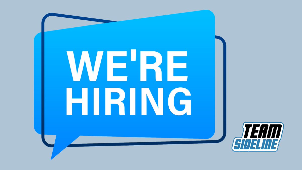 🚨 We’re hiring at TeamSideline! 🚨
If you love sports and tech, we want to hear from YOU! Check out our open positions and join the #1 team in sports league management.

👉 ats.rippling.com/teamsideline-j…

Tag someone who might be interested! ⚽🏀💻