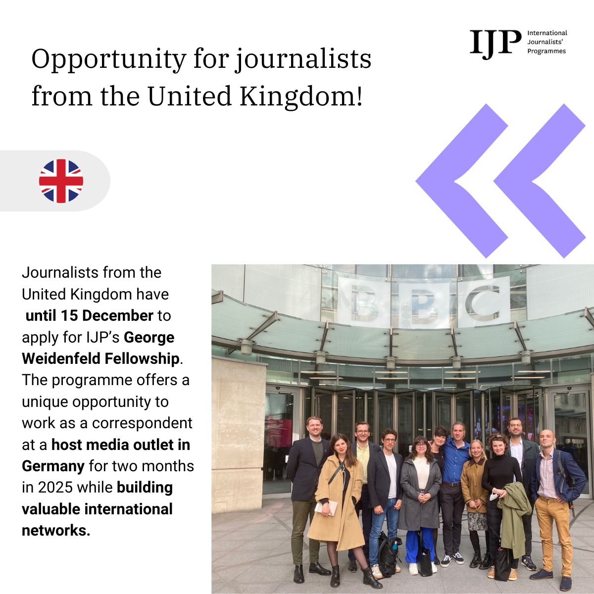 Just a few days left to apply for this! I had an unforgettable experience reporting on the far right in Dresden for two months in 2018. Happy to talk to anyone considering applying lnkd.in/dMFRsbzu