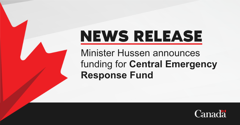CanadaDev's tweet image. Minister Hussen announced that Canada will provide funding to the @UNCERF. This funding will be readily available for quick response to humanitarian situations around the world.

Read more: canada.ca/en/global-affa…

#InvestInHumanity @CanadaUN