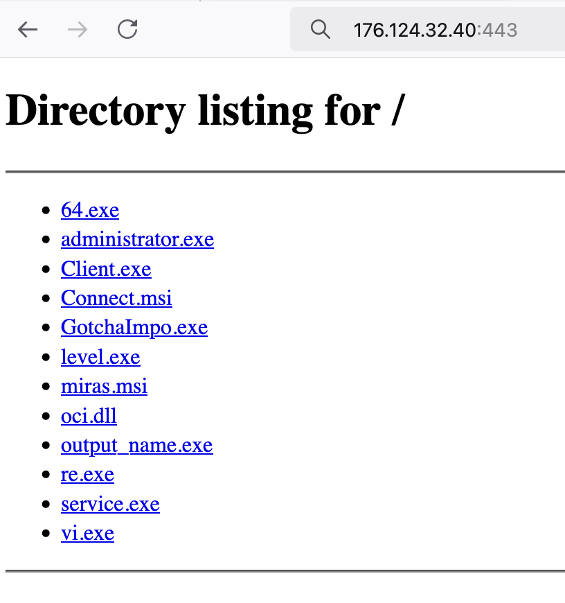 sicehice's tweet photo. #opendir hosting #Neshta
176.124.32.40:443 🇪🇪
Zip of payloads:
https://t.co/nGQAtNp4jo https://t.co/zcD61CYKNW