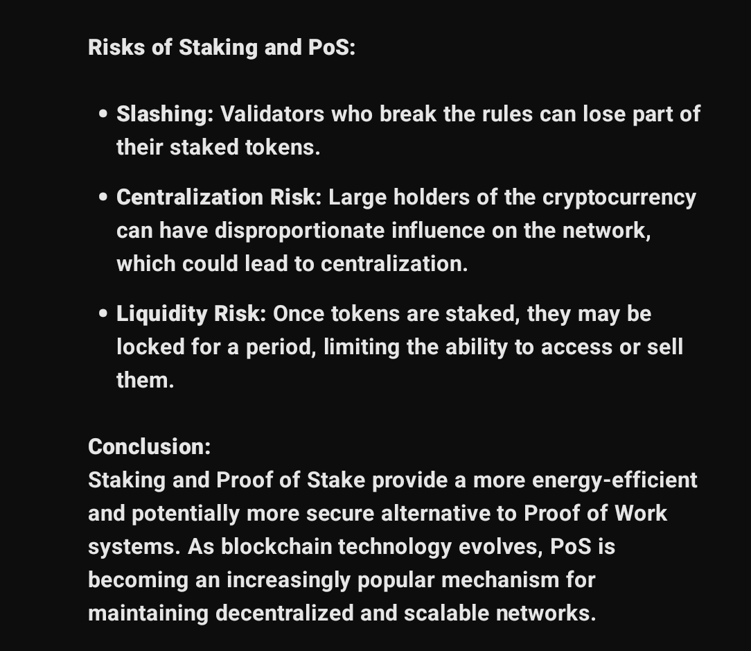 _Hodler's tweet photo. Lesson 21: Staking and Proof of Stake (POS) in Blockchain https://t.co/QX1qb8PC9F