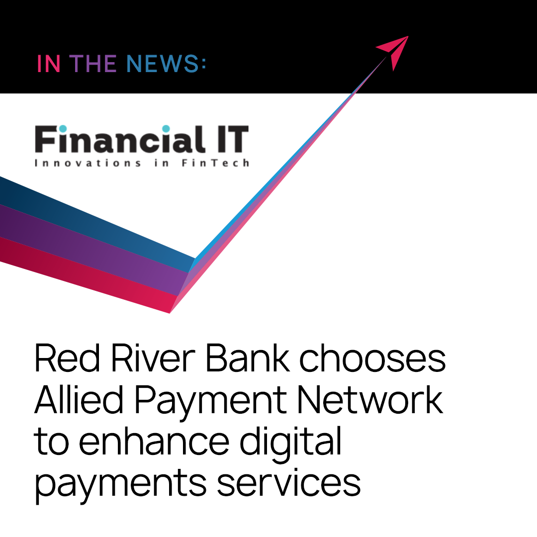 We're honored that <a href="/redriverbank/">Red River Bank</a> has placed its trust in <a href="/AlliedPayment/">Allied Payment</a> to enhance the bank's digital payments services to better serve its customers. 

The partnership also involves <a href="/Q2_Software/">Q2</a> #Q2InnovationStudio through its digital banking platform.

hubs.ly/Q02-Vr9g0