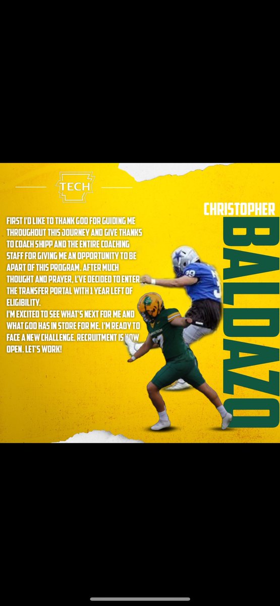 1 Year of Eligibility left. Recruitment is open.