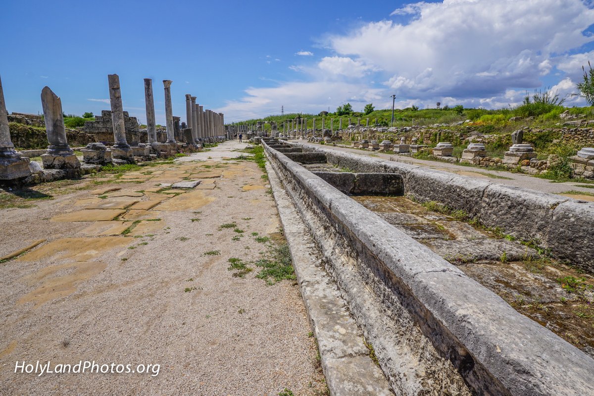 go2Carl's tweet photo. Paul and Barnabas visited #Perga (#Türkiye) on Journey One (Acts 13:13-14; 14:25) the Two Towers were 300 years old when they arrived! They are still standing — Additional Photos and Commentary => https://t.co/b4MDjlXfhY