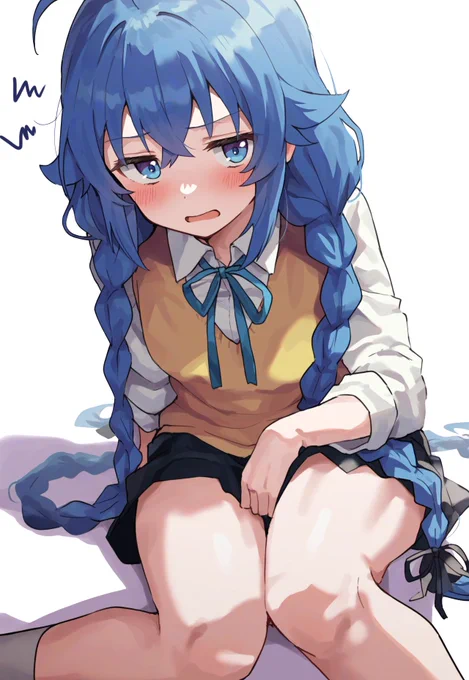 まろりく ミニスカ制服ロキシー 