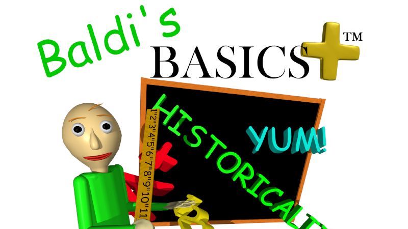 Basically_Games's tweet photo. #BaldisBasics Plus version 0.8 is available now! This update adds the new time limit feature, map markers, a new structure and more! More info below: https://t.co/ocl8bFitRW
