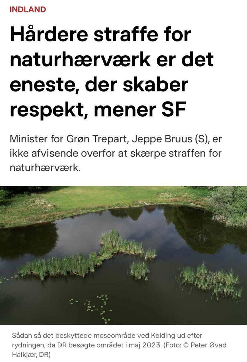 Jens_Paaske_K's tweet photo. Sjovt som venstrefløjen mener, at strafskærpelser virker, når det handler om naturhærværk, men når det kommer til vold og anden personfarlig kriminalitet, så har piben ofte en anden lyd🤔

#dkpol #dkmedier https://t.co/jFxjz1TXpY