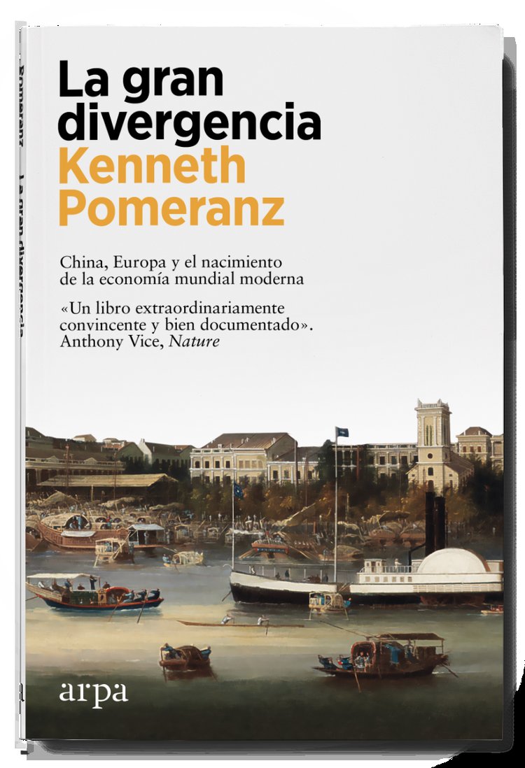 ¿Qué diferenció a Europa de China en el desarrollo protocapitalista del siglo XIX? El recurso del esclavo en el Nuevo Mundo. Llego tarde a Pomeranz, pero está siendo una delicia de lectura.