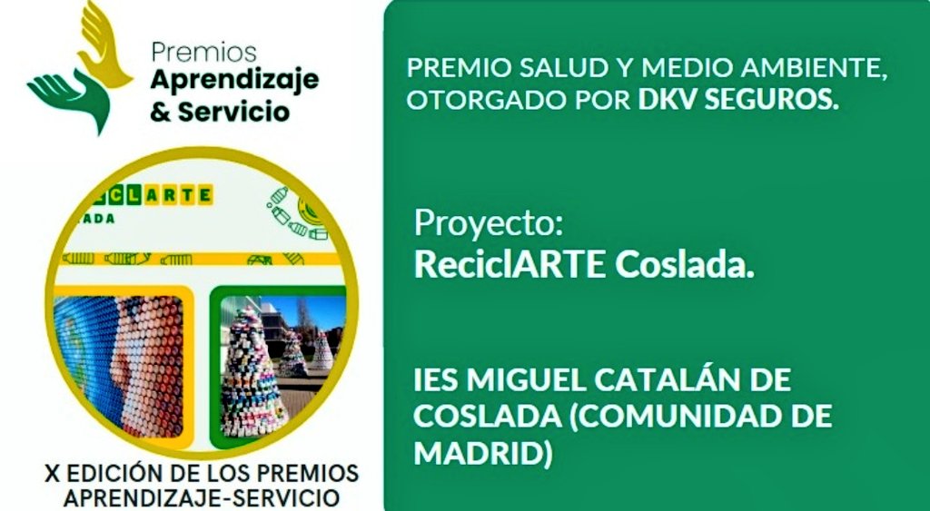 REDAPS (@redaps1) on Twitter photo X edición #PremiosApS2024  📜PREMIO: Premio Salud y medio ambiente, otorgado por DKV Seguros.
🗓️Nos vemos el 13 diciembre en Mérida.
<a href="/DKVSeguros/">DKV Salud (ES)</a> <a href="/ayto_merida/">Ayuntamiento de Mérida</a> <a href="/Educo_ONG/">Educo</a> <a href="/educaciongob/">Ministerio de Educación, FP y Deportes</a> <a href="/apsmadrid/">ApS Madrid</a> <a href="/ApSExtremadura/">ApS Extremadura</a> X edición #PremiosApS2024  📜PREMIO: Premio Salud y medio ambiente, otorgado por DKV Seguros.
🗓️Nos vemos el 13 diciembre en Mérida.
<a href="/DKVSeguros/">DKV Salud (ES)</a> <a href="/ayto_merida/">Ayuntamiento de Mérida</a> <a href="/Educo_ONG/">Educo</a> <a href="/educaciongob/">Ministerio de Educación, FP y Deportes</a> <a href="/apsmadrid/">ApS Madrid</a> <a href="/ApSExtremadura/">ApS Extremadura</a>