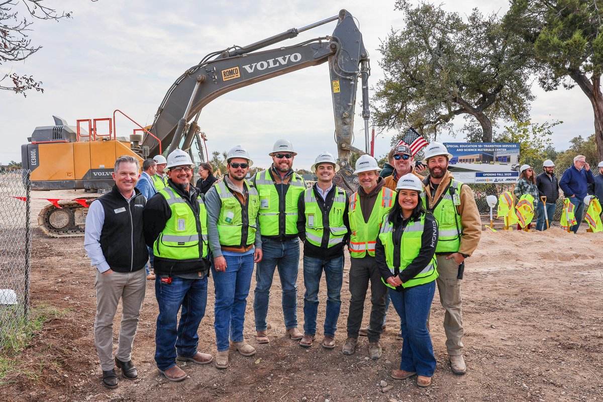 Joeris (@joerisgc) on Twitter photo Last week, we had the honor of breaking ground on the <a href="/LeanderISD/">Leander ISD</a> Special Education 18+ Transition Services & Science Materials Center! ๐๏ธ Thank you to all who braved the chilly weather to celebrate with us!
#JoerisGC #TransformingPeopleAndPlaces #LISD #Groundbreaking Last week, we had the honor of breaking ground on the <a href="/LeanderISD/">Leander ISD</a> Special Education 18+ Transition Services & Science Materials Center! ๐๏ธ Thank you to all who braved the chilly weather to celebrate with us!
#JoerisGC #TransformingPeopleAndPlaces #LISD #Groundbreaking