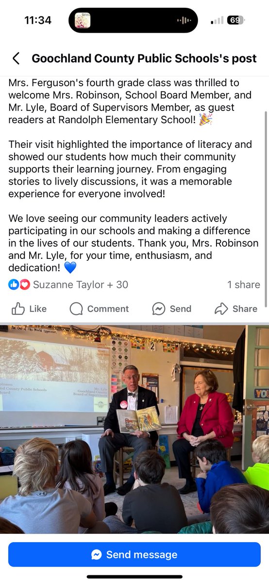 Couldn’t have said it better! We are so grateful for our partnerships! 💚💛 #4thgraderocks