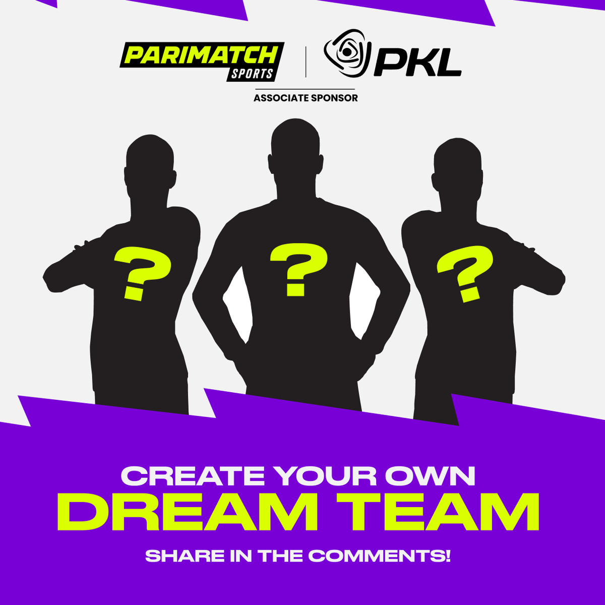 ParimatchSports's tweet photo. 🏆 Create Your Dream Team! 🏆

It’s time to build the ultimate Kabaddi squad! 🤩
Choose your top raiders, defenders, and all-rounders, and let’s see who makes the cut.

🔮 Comment below with your picks, and let’s see which names rise to the top!

#DreamTeam #KabaddiFantasy #PKLFanChoice #ParimatchSports #InspiredByChampions