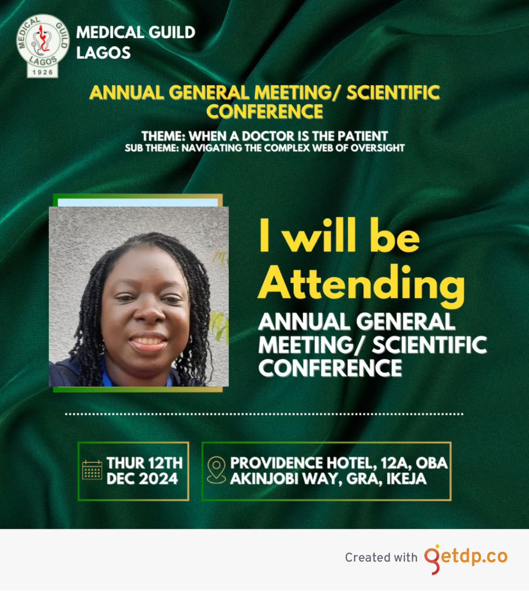 MedicalGuild's tweet photo. Do not miss the Conference at all because it is value packed.

Have you generated your attendance design yet? If No, comment HI so we can share the link to generate yours too.

#scientificconference #medicalguild https://t.co/lYfowPkItF